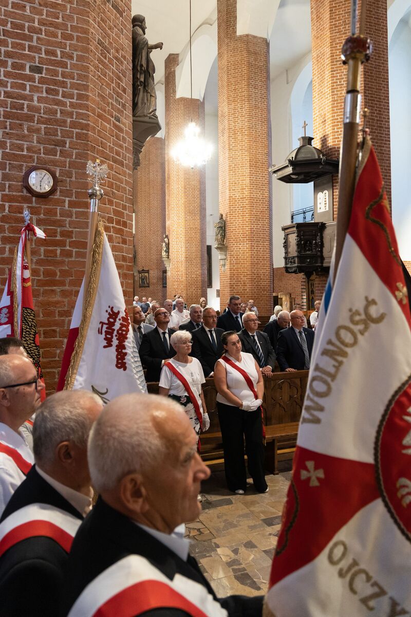 Obchody 44. rocznicy podpisania Porozumień Sierpniowych – Elbląg, 29 sierpnia 2024, fot. Roman Jocher