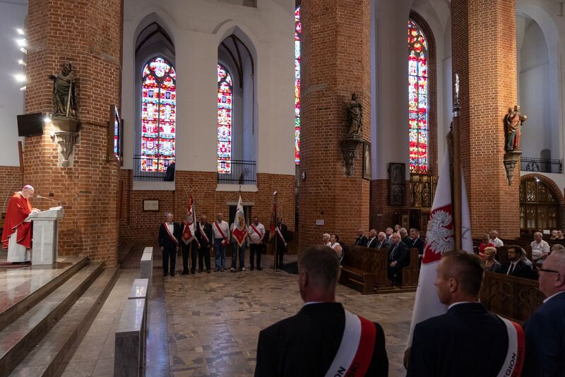 Obchody 44. rocznicy podpisania Porozumień Sierpniowych – Elbląg, 29 sierpnia 2024, fot. Roman Jocher