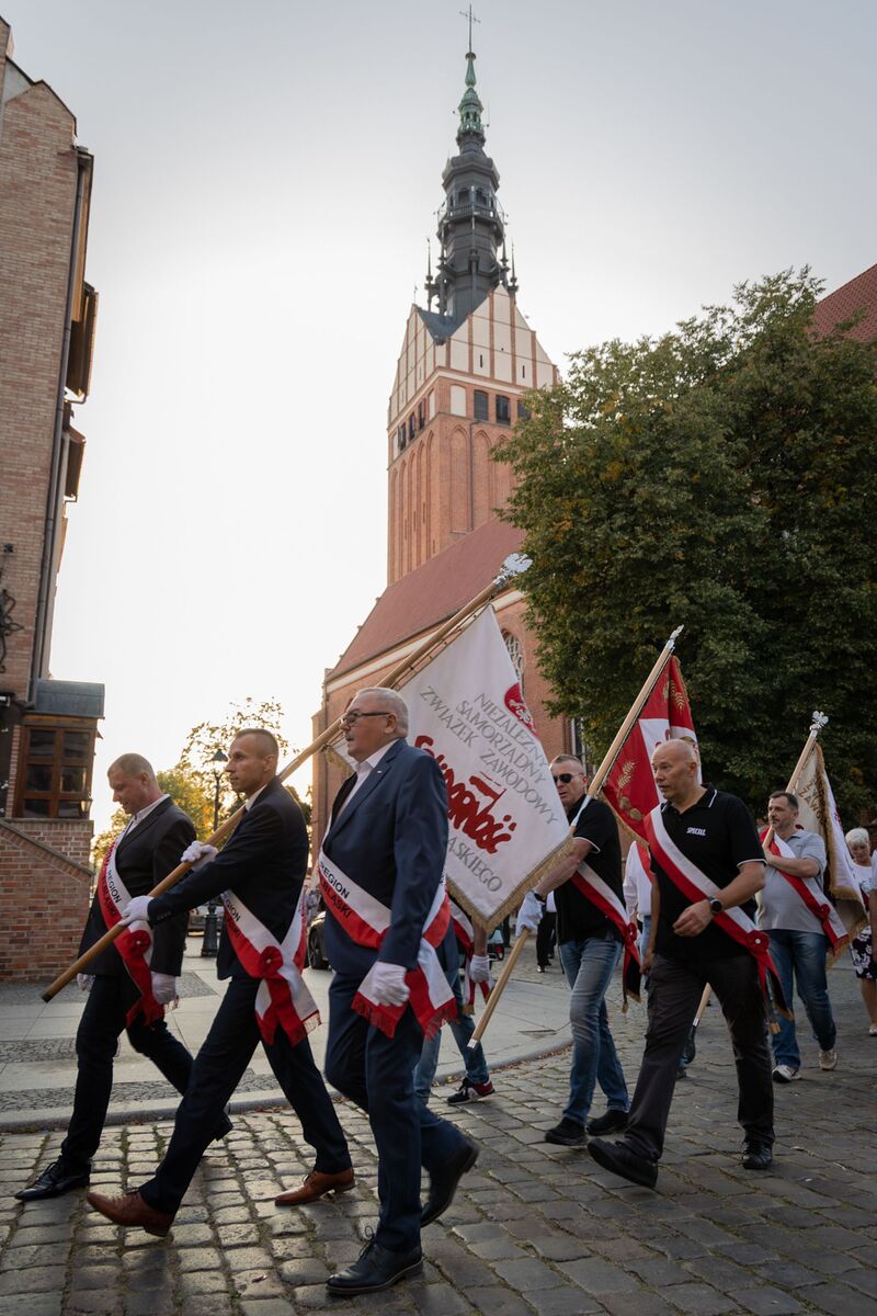 Obchody 44. rocznicy podpisania Porozumień Sierpniowych – Elbląg, 29 sierpnia 2024, fot. Roman Jocher