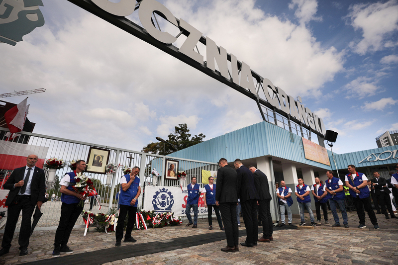 Obchody 44. rocznicy podpisania Porozumień Sierpniowych i powstania NSZZ „Solidarność”, fot. Mikołaj Bujak