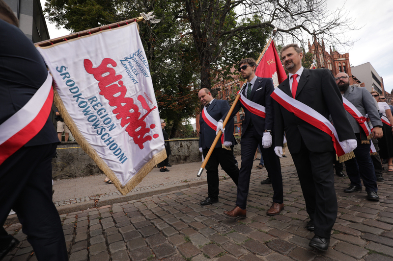 Obchody 44. rocznicy podpisania Porozumień Sierpniowych i powstania NSZZ „Solidarność”, fot. Mikołaj Bujak
