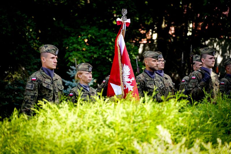 85. rocznica wybuchu II wojny światowej - Skarszewy, 1 września 2024, fot. Maja Studzińska