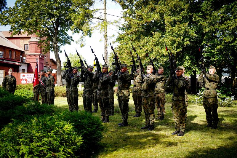 85. rocznica wybuchu II wojny światowej - Skarszewy, 1 września 2024, fot. Maja Studzińska