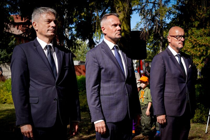 85. rocznica wybuchu II wojny światowej - Skarszewy, 1 września 2024, fot. Maja Studzińska