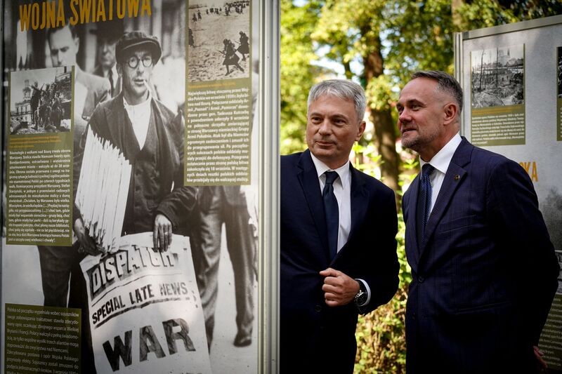 85. rocznica wybuchu II wojny światowej - Skarszewy, 1 września 2024, fot. Maja Studzińska