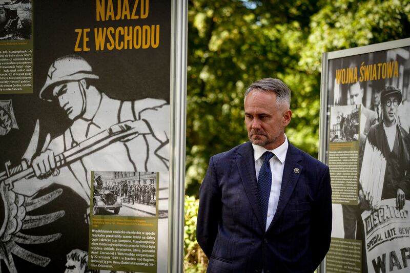 85. rocznica wybuchu II wojny światowej - Skarszewy, 1 września 2024, fot. Maja Studzińska