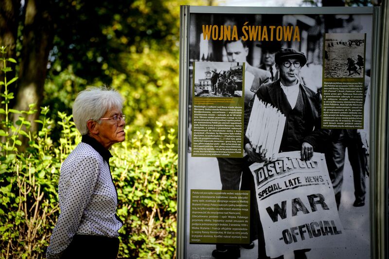 85. rocznica wybuchu II wojny światowej - Skarszewy, 1 września 2024, fot. Maja Studzińska