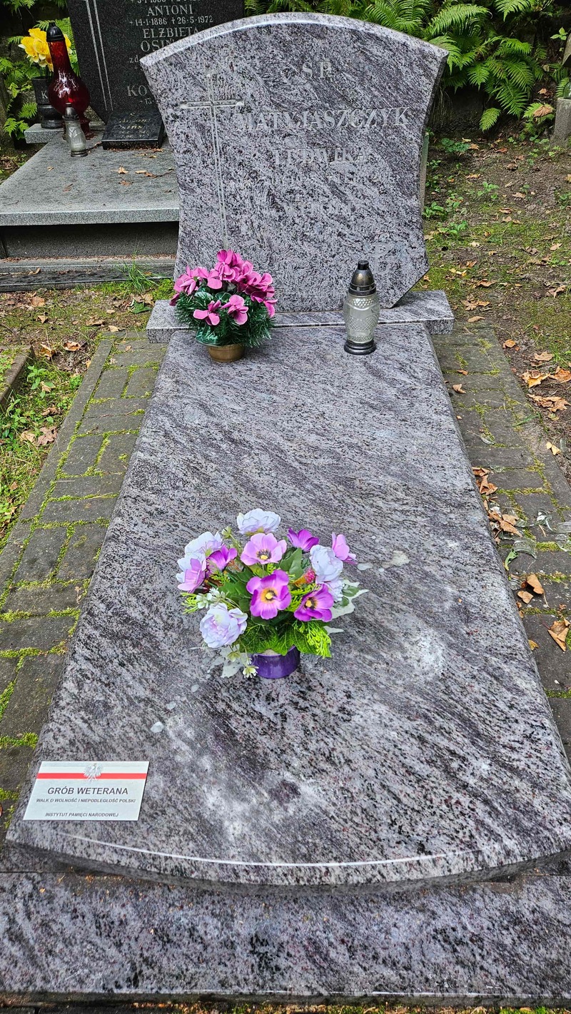 Grób Witolda Matyjaszczyka