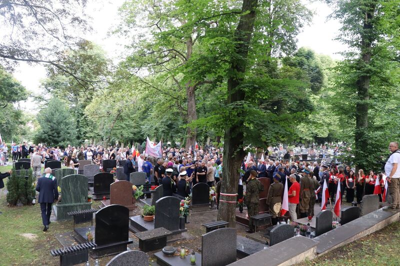 79. rocznica śmierci Danuty Siedzikówny „Inki" oraz Feliksa Selmanowicza „Zagończyka" - Gdańsk, 28 sierpnia 2025, fot. Jan Kołakowski