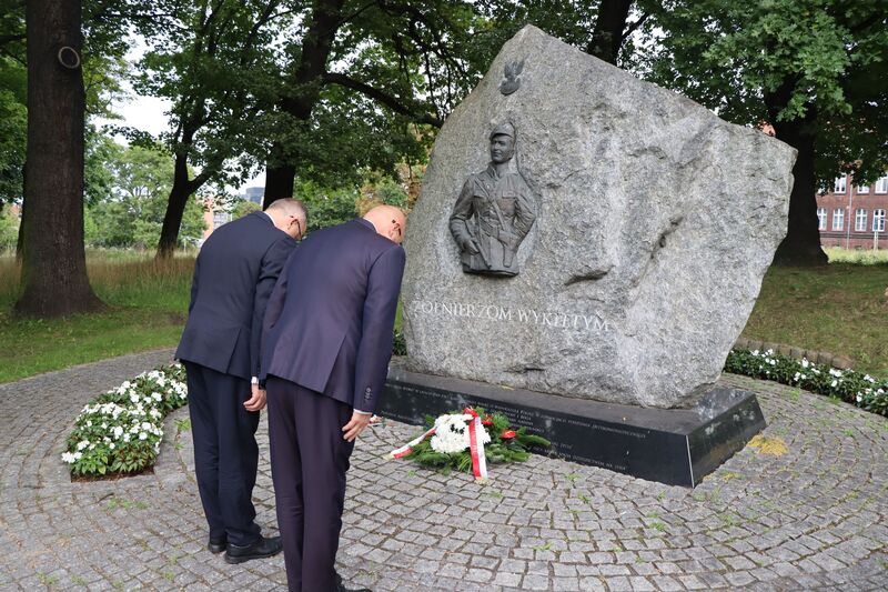 79. rocznica śmierci Danuty Siedzikówny „Inki" oraz Feliksa Selmanowicza „Zagończyka" - Gdańsk, 28 sierpnia 2025, fot. Jan Kołakowski