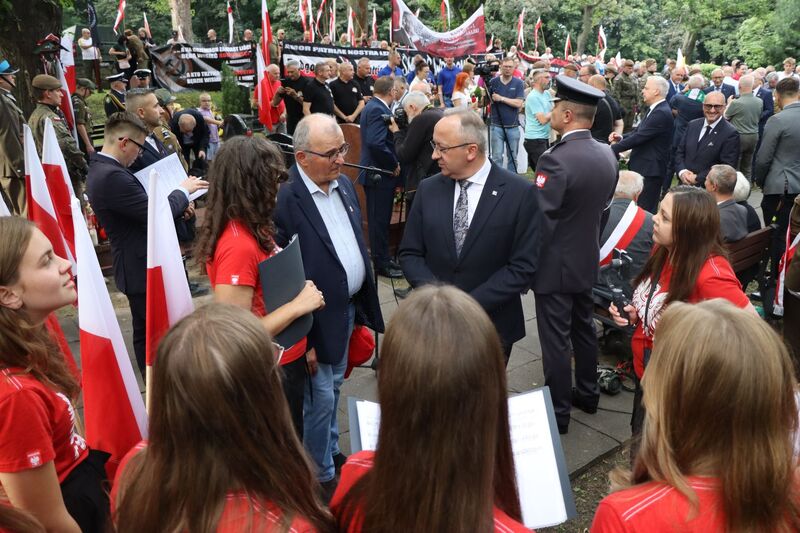 79. rocznica śmierci Danuty Siedzikówny „Inki" oraz Feliksa Selmanowicza „Zagończyka" - Gdańsk, 28 sierpnia 2025, fot. Jan Kołakowski