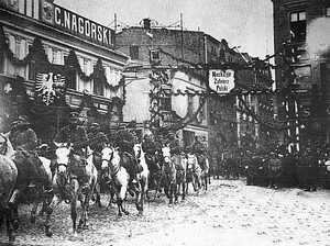 Historyczne zdjęcie ze Starogardu Gdańskiego w dniu 29 stycznia 1920 r.