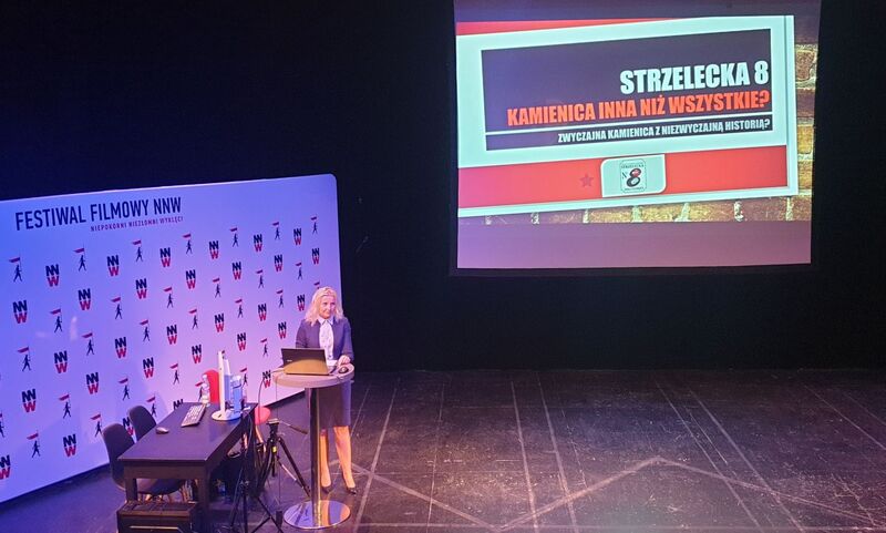 Spotkanie „Jak mówić o historii. Katownia NKWD na Strzeleckiej w Warszawie” – XII Festiwal NNW Gdynia, 26 września 2020. Fot. Marcin Jurkiewicz (IPN)