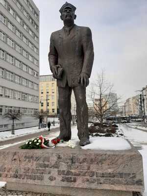 Pomnik Antoniego Abrahama w Gdyni