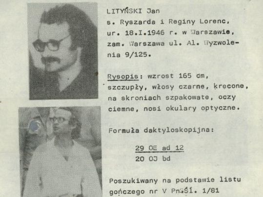 Dokumenty dotyczące Jana Lityńskiego znajdujące się w zasobie archiwalnym Oddziałowego Archiwum IPN w Gdańsku