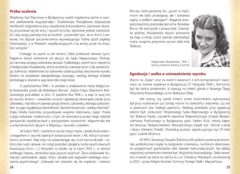 Broszura „Tadeusz Ośko »Sęp«”