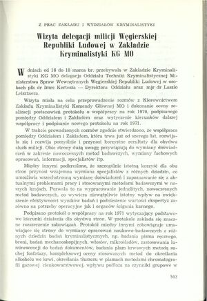 Związki Polski i Węgier w dokumentach Archiwum IPN Gdańsk