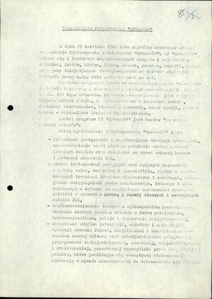 40 lat temu, 25 kwietnia 1981 r., zostało zarejestrowane Zjednoczenie Patriotyczne „Grunwald”. Było to stowarzyszenie polityczne o charakterze narodowo–komunistycznym, grupujące osoby o poglądach nacjonalistycznych. W zasobie Archiwum IPN Gdańsk znajdują się dokumenty dotyczące organizacji