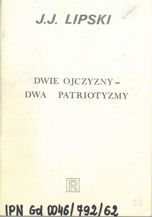 Dokumenty Archiwum IPN Gdańsk dotyczące Jana Józefa Lipskiego
