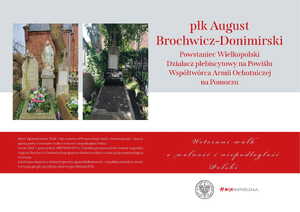 Broszura poświęcona płk. Augustowi Brochwicz-Donimirskiemu