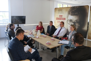 Pracownicy IPN Gdańsk spotkali się z rosyjskimi badaczami ze Stowarzyszenia Memoriał z Petersburga – Gdańsk, 23 sierpnia 2021