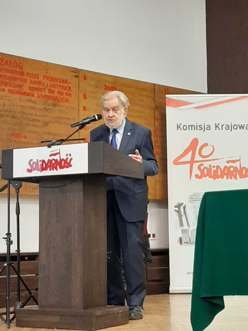 Uroczyste otwarcie najnowszej wystawy Instytutu Dziedzictwa Solidarności pt. „Kim jesteśmy i dokąd dążymy” w 40. rocznicę I Krajowego Zjazdu Delegatów NSZZ „Solidarność” – Gdańsk, 27 października 2021