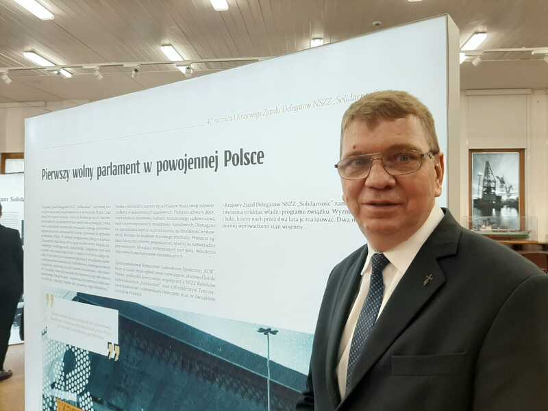 Uroczyste otwarcie najnowszej wystawy Instytutu Dziedzictwa Solidarności pt. „Kim jesteśmy i dokąd dążymy” w 40. rocznicę I Krajowego Zjazdu Delegatów NSZZ „Solidarność” – Gdańsk, 27 października 2021
