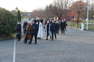 Uroczystości pogrzebowe śp. Elli Rychel, małżonki śp. kmdr. Adama Rychla (23 listopada 2021)