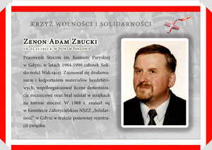 Uroczystość wręczenia Krzyży Wolności i Solidarności – Gdańsk, 17 grudnia 2021