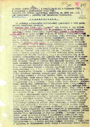 Wyrok skazujący Janinę Wasiłojć-Smoleńską na karę śmierci. Bydgoszcz, 8 marca 1947 r. (IPN By 070/434 t. 5) #7