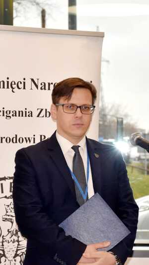 Dyrektor IPN Gdańsk dr Paweł Warot.