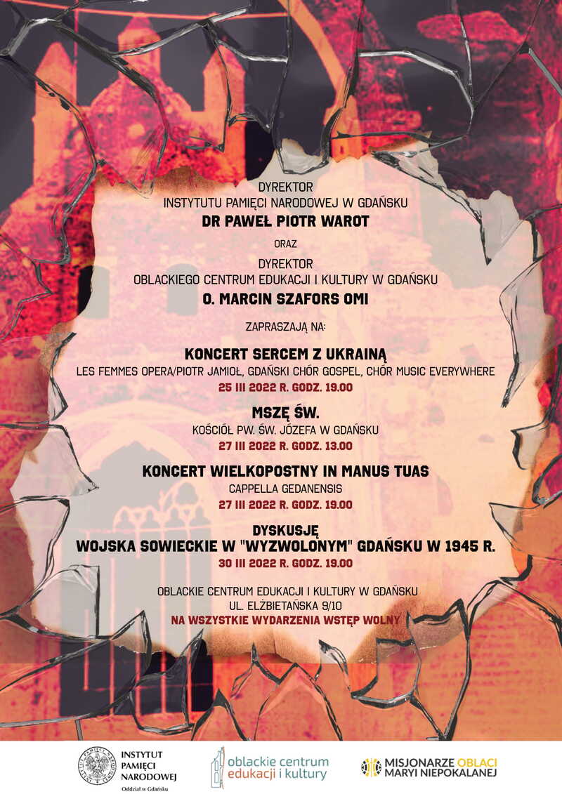 Pamięci ofiar Armii Czerwonej na Pomorzu 1945 roku – Gdańsk, 25-30 marca 2022