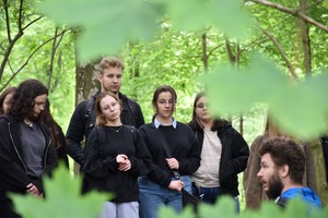 Spotkanie z młodzieżą w ramach projektu edukacyjnego IPN „Łączka i inne miejsca poszukiwań”