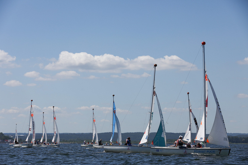 Otwarcie regat im. gen. Mariusza Zaruskiego – Rewa, 3 lipca 2022. Fot. Mikołaj Bujak (IPN)