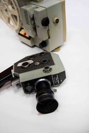 3c Kamera Quarz-Zoom 8 mm DS8-3 i projektor 8 mm РУСЬ – Ruś