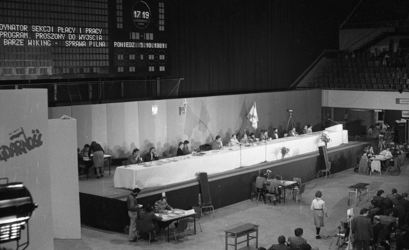 Fotografie przedstawiające I KZD NSZZ „Solidarność”