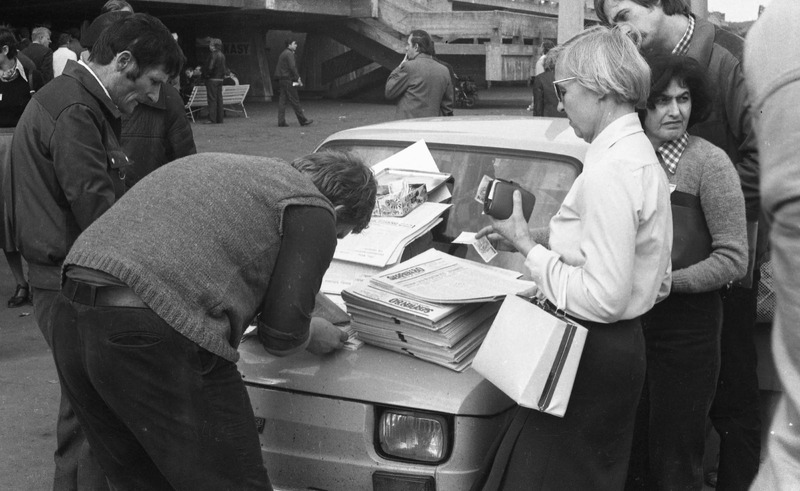 Fotografie przedstawiające I KZD NSZZ „Solidarność”