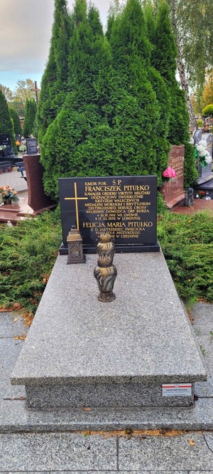 Grób Franciszka Pitułko na Cmentarzu Marynarki Wojennej na gdyńskim Oksywiu.