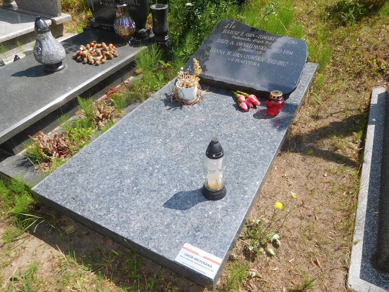 Grób Juliusza Ornatowskiego