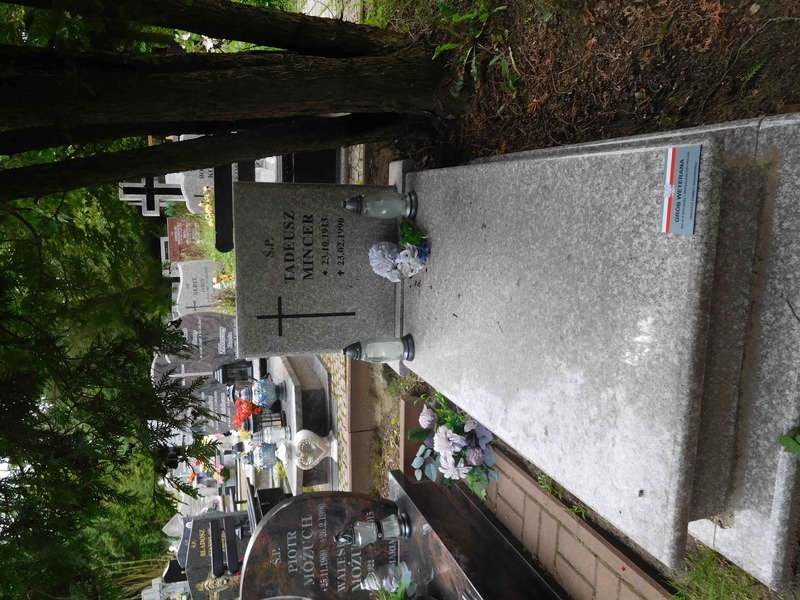 Grób Tadeusza Mincera