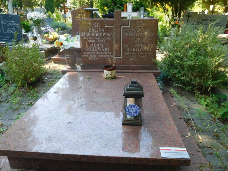 Grób Stanisława Borowskiego