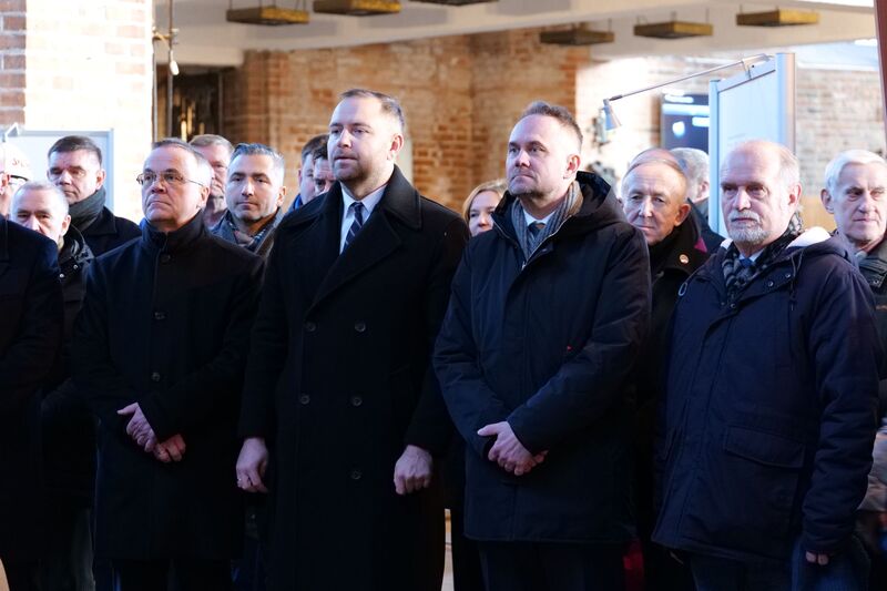 Uroczystość upamiętnienia Kasy Wzajemnej Pomocy - Gdańsk, 15 stycznia 2024