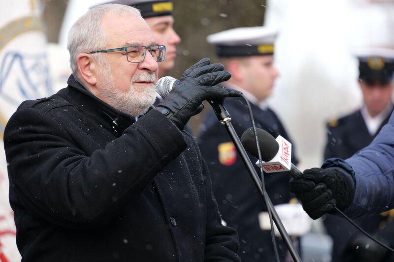 Uroczystość upamiętnienia Kasy Wzajemnej Pomocy - Gdańsk, 15 stycznia 2024