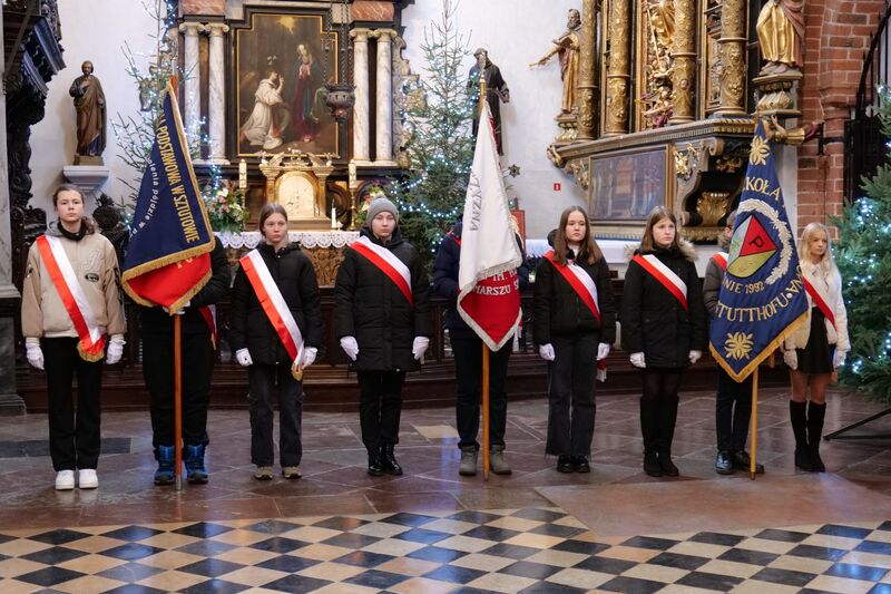 79. rocznica Marszu Śmierci więźniów Obozu Koncentracyjnego KL Stutthof – Wocławy, Cedry Wielkie, 24–25 stycznia 2024