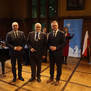 Uroczystość wręczenia Medali Reipublicae Memoriae Meritum - Gdańsk, 23 lutego