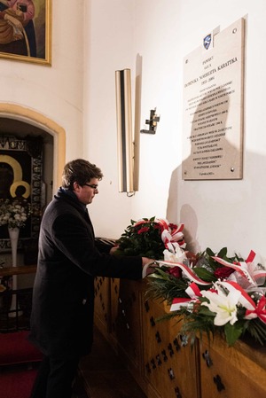 Uroczystość poświęcona pamięci o. Dominika Kabattka (Gdańsk, 24 kwietnia 2024)