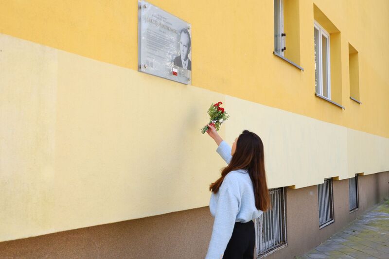 46. rocznica powstania Wolnych Związków Zawodowych Wybrzeża - Gdańsk, Gdynia, 29 kwietnia 2024, fot. Anna Lewandowska IPN