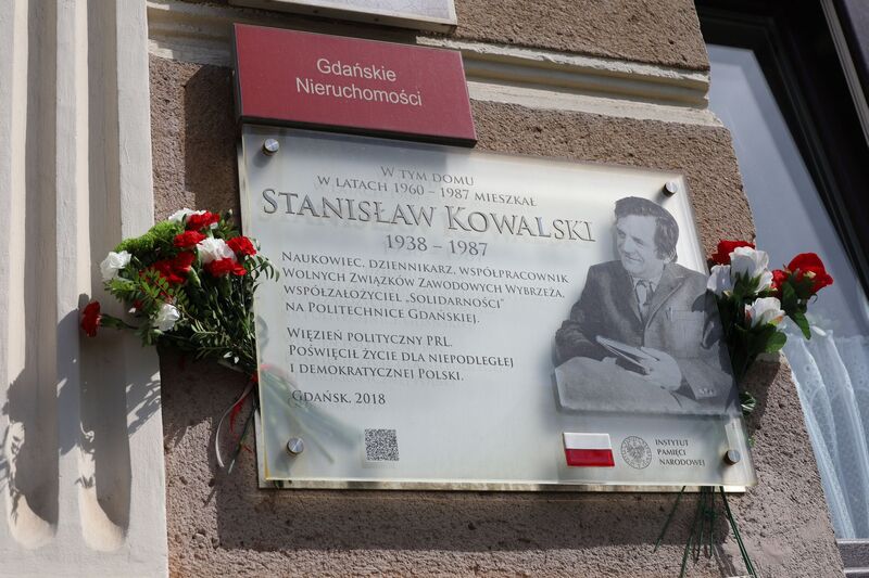 46. rocznica powstania Wolnych Związków Zawodowych Wybrzeża - Gdańsk, Gdynia, 29 kwietnia 2024, fot. Anna Lewandowska IPN