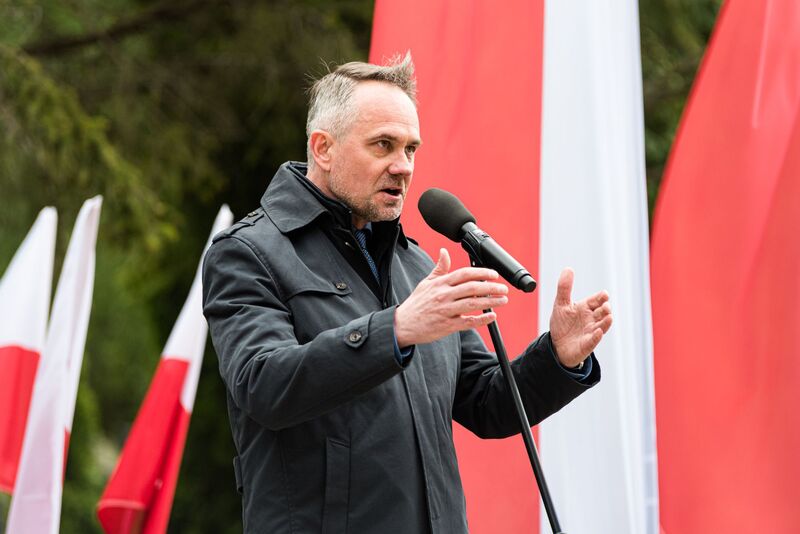 Dzień Pamięci Polaków zamordowanych w latach 1941-1944 w Ponarach – Gdańsk, 10 maja 2024, fot. Michał Mieczkowski