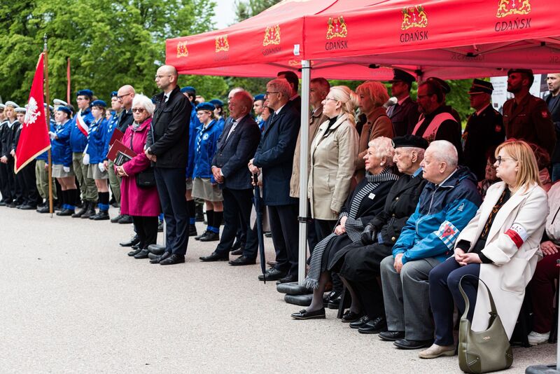 Dzień Pamięci Polaków zamordowanych w latach 1941-1944 w Ponarach – Gdańsk, 10 maja 2024, fot. Michał Mieczkowski